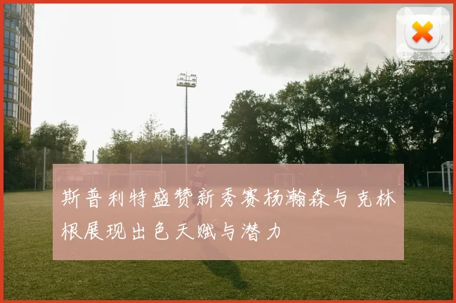 斯普利特盛赞新秀赛杨瀚森与克林根展现出色天赋与潜力